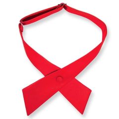 dames stropdas strik rood