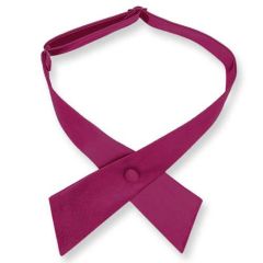 dames stropdas strik shocking violet