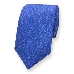 lichtblauwe stropdas ExvE blauw