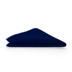 Pochet fluweel donkerblauw