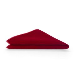 pochet fluweel rood
