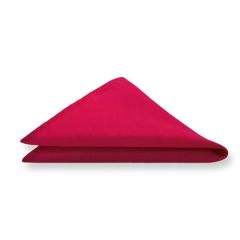 pochet fuchsia effen