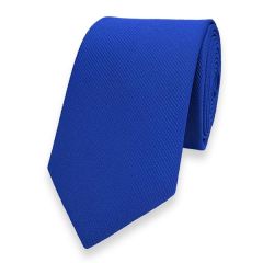 smalle stropdas blauw fine line