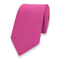smalle stropdas hot pink fine line