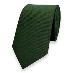 smalle stropdas khaki groen fine line