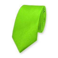 stropdas fel groen smal effen