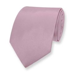 stropdas rosé goud effen