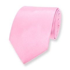 stropdas roze effen