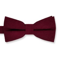 vlinderdas suede bordeaux
