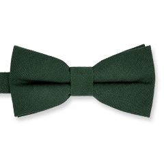 vlinderdas suede donkergroen