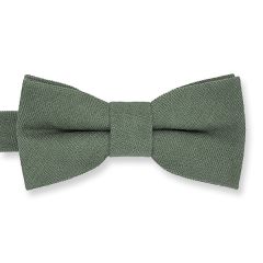 vlinderdas suede kinderen olijfgroen
