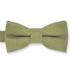 vlinderdas suede kinderen pistache