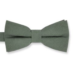 vlinderdas suede olijfgroen