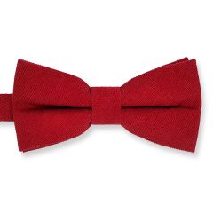 vlinderdas suede rood