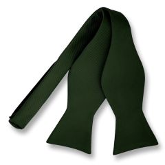 vlinderdas zelfstrikker khaki groen