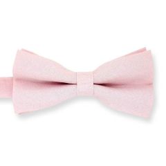 vlinderstrik katoen babyroze