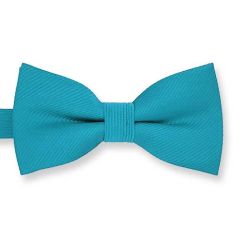 vlinderstrik kind turquoise fine line