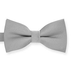 vlinderstrik kind zilver fine line