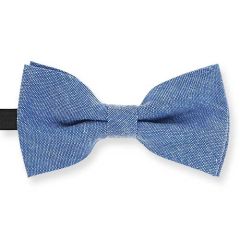 blauwe vlinderstrik katoen kind