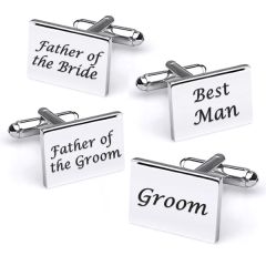 bruiloft manchetknopen best man groom