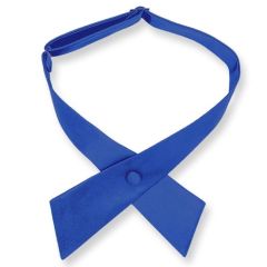 dames stropdas strik blauw