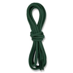 schoenveter donkergroen gewaxed