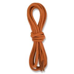 schoenveter oranje bruin gewaxed