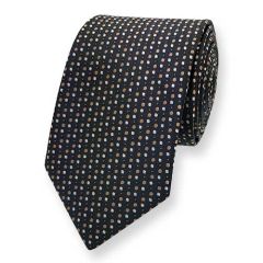 stropdas bruin stippen exve