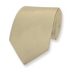 stropdas champagne effen