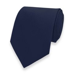 stropdas marineblauw fine line strepen