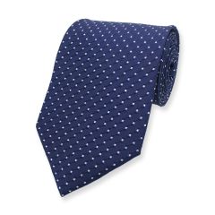 stropdas donkerblauw diamant