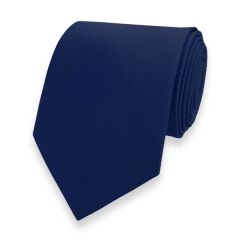 stropdas donkerblauw fine line strepen