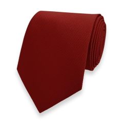 stropdas donkerrood fine line strepen