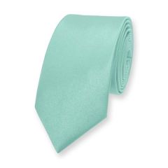 stropdas mint smal effen