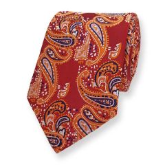 Stropdas Rood Paisley