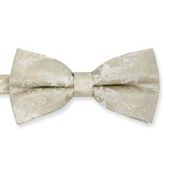 vlinderdas ivoor paisley