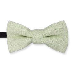 vlinderdas kind wol lichtgroen