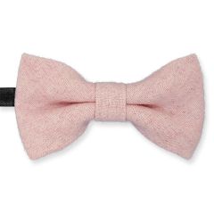 vlinderdas kind wol roze