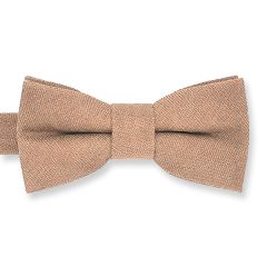 vlinderdas suede kinderen cappuccino