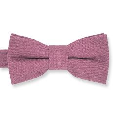 vlinderdas suede kinderen mauve