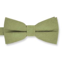 vlinderdas suede pistache