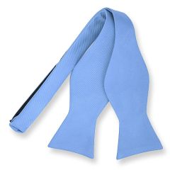 vlinderdas zelfstrikker lichtblauw