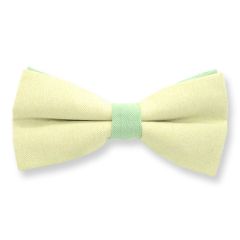 vlinderstrik geel groen