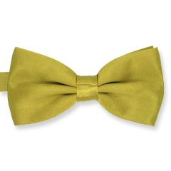 vlinderstrik goud effen