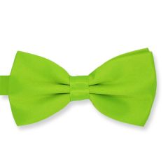 vlinderstrik neon groen effen