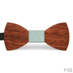 vlinderdas hout f123