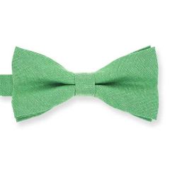 vlinderstrik katoen groen