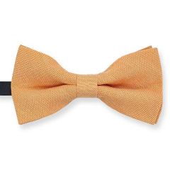 vlinderstrik katoen kind oranje