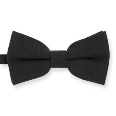 vlinderstrik katoen kind zwart