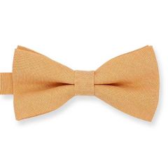 vlinderstrik katoen oranje